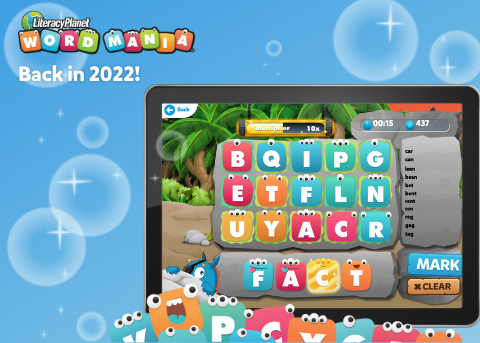 Word Mania 2022 | LiteracyPlanet